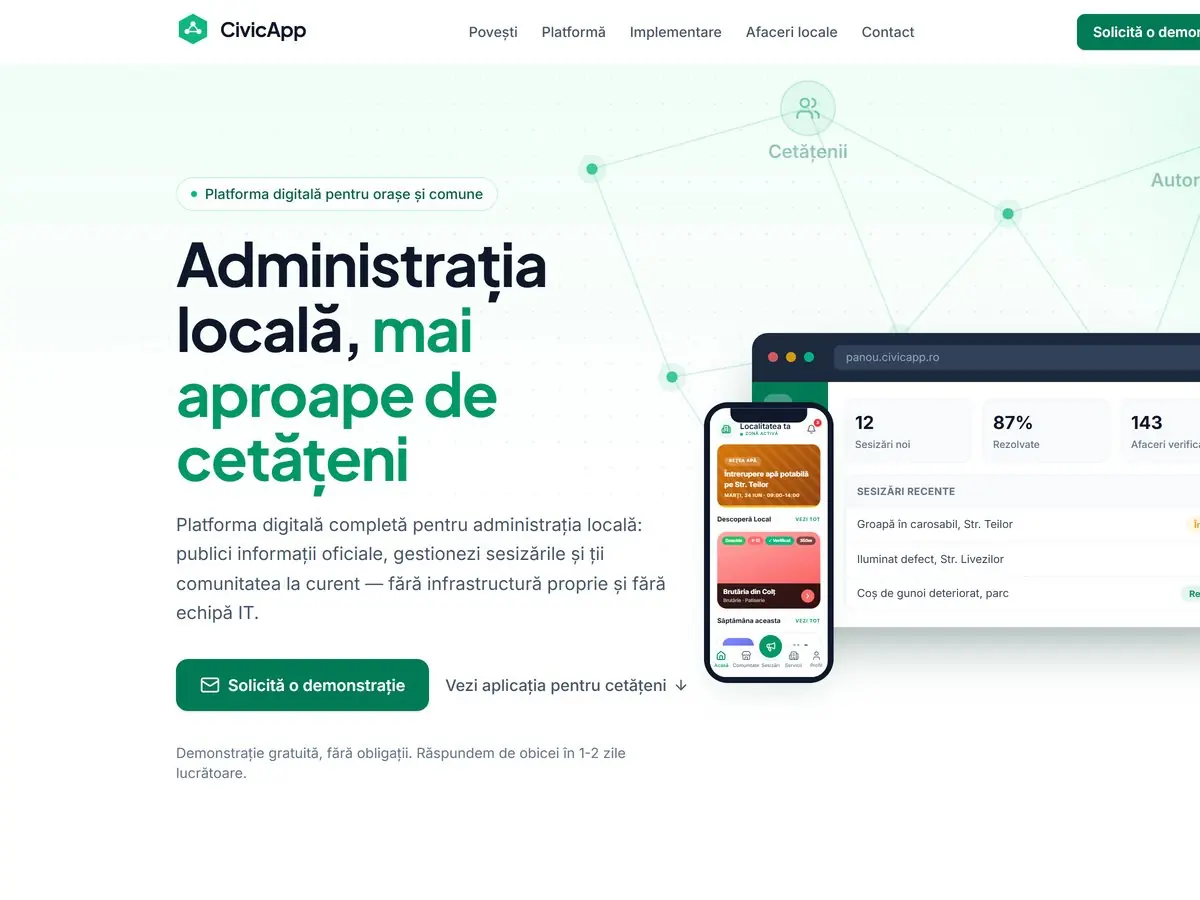 CivicApp screenshot